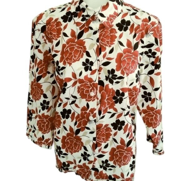 Erika Tops - ERIKA Button Down Blouse